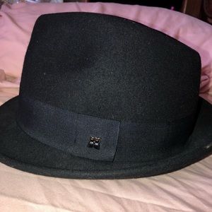 Women’s Black derby hat from BCBGMaxazria